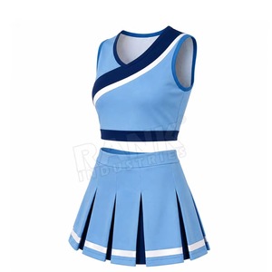 Nouvel uniforme de cheerleading personnalisé avec nom d'équipe et logo imprimé, vente en gros en ligne - Product Image 3