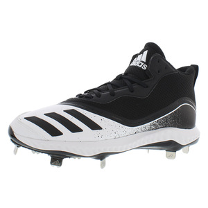 Chaussures Adidas Icon V Bounce Mid pour hommes, couleur : blanc/noir/noir, 100% authentiques - Product Image 1