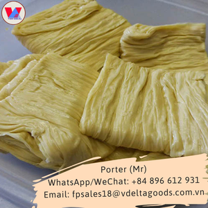 Célèbre cuisine traditionnelle asiatique tofu glacé couches/feuilles de bordure de haricots/peau de tofu (tau hu ky dong lanh) vacances - Product Image 2