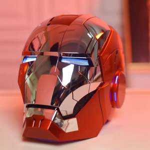 Máscara Eléctrica de Iron Man Hecha de Plástico Resistente - Product Image 4