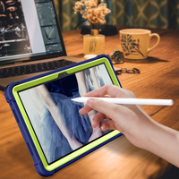 Yeni Ağır Hizmet Tipi Sağlam Koruyucu Tablet Kılıfı TCL TAB10 5G 10.1 inç Tablet Koruma Kılıfı Ayaklı Kılıf
