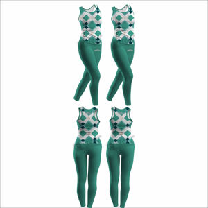 Ensemble de yoga pour femmes à impression personnalisée de style unique en stock ensemble de yoga pour femmes fabriqué au Pakistan ensemble de yoga pour femmes - Product Image 6