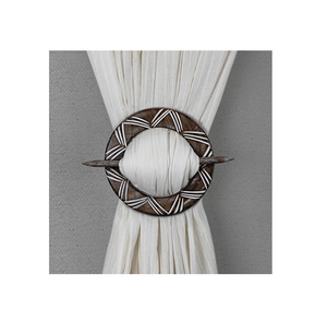 100%best Quality <b>Tie</b> <b>Backs</b> Drapery Hold <b>Backs</b> Rustic Set of 2 Home Decorative Hot Sale Product Free Sample - Product Image 4