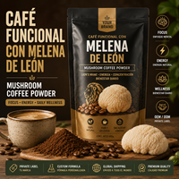 Café Funcional de Marca Privada con Melena de León en Polvo