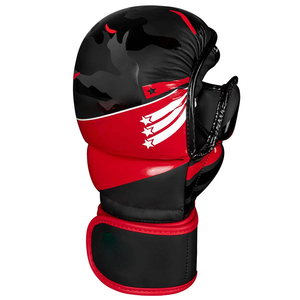 Nouveaux gants de boxe professionnels de haute qualité en cuir Pu OEM Style personnalisé adulte unisexe enfants MMA gants de boxe - Product Image 2