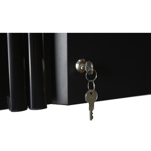 Armoire murale CSPS 61 cm 01 étagère en noir Prix raisonnable Polyester Transportant Protecteur Custom Ista Standard Made In Vietnam - Product Image 2