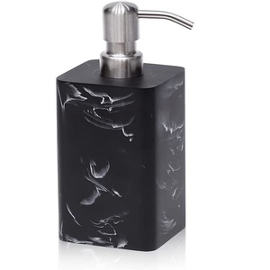 Distributeur de savon en bambou avec distributeur de savon de tête en acier inoxydable, savon liquide pour le corps, vaporisateur, pompe, bouteille de stockage d'huile - Product Image 4