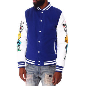 Chaqueta Varsity para Hombre con Capucha y Logotipo Bordado Personalizado de Alta Calidad, con Colores y Tallas Personalizables a un Precio Razonable - Product Image 1