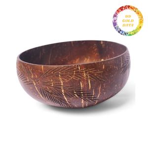 Cuencos de madera y coco con logotipo personalizado | Vajilla de madera de acacia ecológica hecha a mano - Product Image 4
