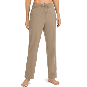 Venta al por mayor de tallas grandes de alta calidad transpirable mujeres pantalones de chándal último diseño de algodón pantalones de las mujeres en bajo MOQ - Product Image 1