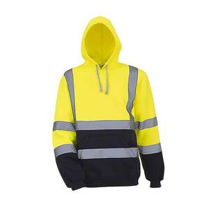 เสื้อฮู้ดเพื่อความปลอดภัยในการทำงานของผู้ชายเสื้อฮู้ดสะท้อนแสง - Product Image 2