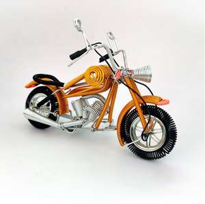 Artesanía Creativa, Modelo de Motocicleta de Metal de Diseño Moderno en 3D para Souvenir - Product Image 2