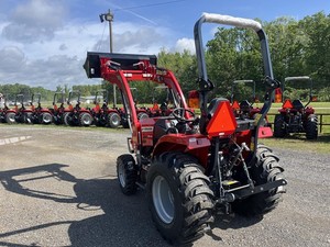 รถแทรกเตอร์ Massey Ferguson 1E.256 สีส้ม ขับเคลื่อน 4 ล้อ เครื่องยนต์ดีเซล 40 แรงม้า พร้อมเกียร์ สำหรับใช้งานทางการเกษตร - Product Image 2
