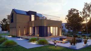 Cómoda casa completamente lista prefabricada ensamblada por módulos diseño moderno KIVLU - Product Image 6