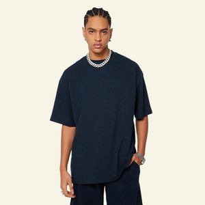 เสื้อยืดแขนสั้นพิมพ์ลายสกรีนผ้าฝ้ายแท้ขนาดใหญ่โอเวอร์ไซส์ - Product Image 6