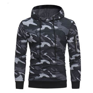 Sudadera con capucha térmica de talla XS para hombre, diseño de camuflaje de nuevo estilo cómodo, gran oferta en diferentes colores para el invierno - Product Image 1
