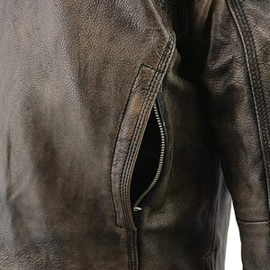 Giacche di pelle a maniche lunghe di qualità Premium - Product Image 3