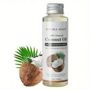 Aceite de Coco Orgánico de Primera Calidad, Refinado, Certificado ISO, Grado Superior, Envasado al Vacío, Aceite de Cocina Fraccionado, Oferta con Descuento - Product Image 1