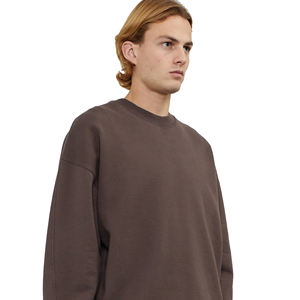 Sweat-shirts unisexes en coton 100% 380g lourd, lavés, coupe classique, doublure en polaire écologique, mode streetwear, hiver, homme - Product Image 2