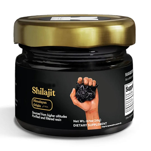 Résine de Shilajit de l'Himalaya en vrac, qualité alimentaire, riche en acide fulvique, naturelle, en bouteille - Product Image 1