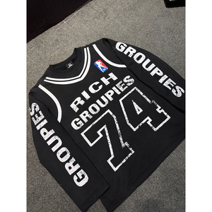 Camisetas de moda de verano para hombres, camisetas de calle hechas a medida de alta calidad, camisetas para hombres a granel - Product Image 3