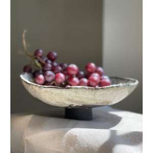 American Stye Fruits Display Bowl Decoración para el hogar Plato de servicio de metal Cuencos Snacks Cookie Dryfruits Plato Cuencos decorativos Lo último - Product Image 3