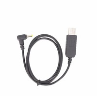 Kabel Booster Step-Up USB 2.0 ke DC5521 5V ke 12V Berisolasi PVC Stabil 12V untuk LED Router CCTV Speaker Wiring Harness