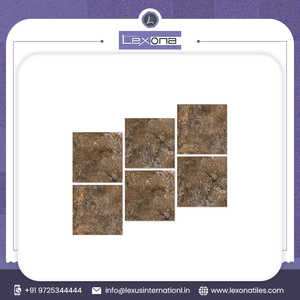 Carreaux de sol en porcelaine mate 500x500mm salon, jardin du fabricant indien et vente en gros - Product Image 4