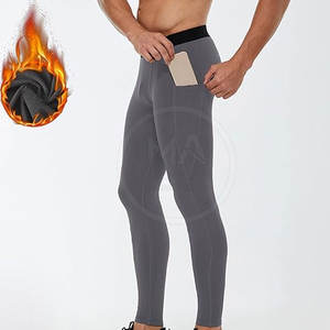 Pantalon de compression d'extérieur Offre Spéciale pour hommes de haute qualité, léger et respirant, taille moyenne, style décontracté, prix d'usine direct - Product Image 3