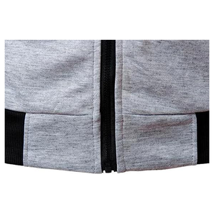 เสื้อสเวตเตอร์ผ้าฝ้ายระบายอากาศได้ดีสำหรับผู้ชายเสื้อแจ็กเก็ตฤดูหนาวปักโลโก้2025ออกแบบได้ตามต้องการ - Product Image 5