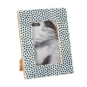 Cadre photo en incrustation d'os de qualité supérieure avec finition en résine Cadre photo en incrustation d'os pour la décoration murale du salon - Product Image 3