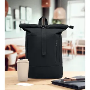 Sustainable Koper <b>Roll</b> Eco-Friendly Promotional <b>Backpack</b> <b>Roll</b> Top Design for Easy Carrying - Product Image 2