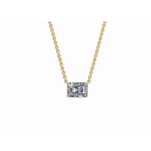 Elegante Colgante de Diamante Solitario Cultivado en Laboratorio Arsinoe Radiant de 0.500 Ct, Oro de 9, 14 y 18 Quilates, Joyería Fina al por Mayor, Exportación OEM - Product Image 5