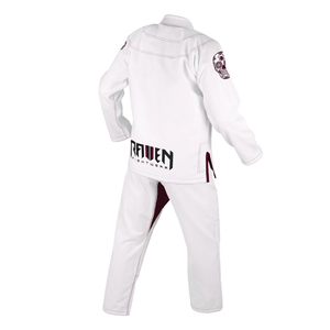 2024 Fabricantes de artes marciales Venta al por mayor Algodón Karate Uniforme Tela Judo Karate Uniforme Trajes Jujutsu Bjj Gis - Product Image 3