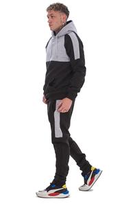 Chándales con capucha para hombre, suéter, medio brazo, sudaderas a rayas, Joggers, ropa deportiva, chándales de algodón 100% de Pakistán - Product Image 6