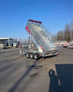 Remolque agrícola de descarga hidráulica de servicio pesado de alta calidad con nuevos componentes - Product Image 1