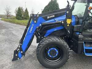 Tractor Agrícola Solis 2024 de 90 CV, Tracción en las 4 Ruedas, Transmisión de Engranajes, Cargador Fabricado en Fábrica, Bomba de Caja de Engranajes con Rodamiento Autonivelante, Motor de Alta Potencia, Garantía de 3 Años - Product Image 5