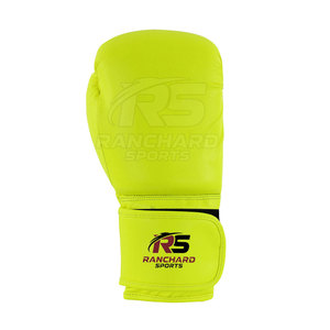 Guantes de Boxeo de Cuero Cómodos para Entrenamientos en el Gimnasio, Guantes de Boxeo con Absorción de Impactos para Entrenamiento, Guantes de Boxeo de PU - Product Image 3