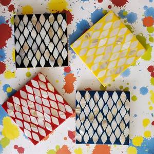 Mother of Pearl Coaster Set Redondo Precioso Premium Mother of Pearl Coaster Set Hoteles y restaurantes - Product Image 5