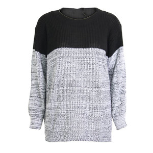 Pull respirant pour femmes Nouveau Design Pulls pour femmes Logo sur mesure Tricot Doux Pull à col rond pour femmes - Product Image 1