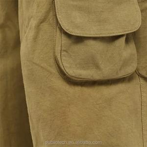 กางเกงวอร์มสไตล์สตรีทสำหรับผู้ชายกางเกงฮาเร็มปกติเอวสูงปานกลางแบบลำลองมีเชือกรูดจากผู้ผลิต2023ปากีสถาน - Product Image 2