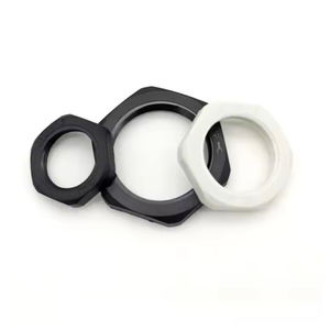 Jetprix International Sécurisé Robuste Acier Inoxydable Nickelé Laiton NPT Contre-écrous pour la Gestion des Câbles Solutions de Presse-étoupe - Product Image 1