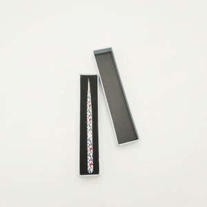 Pinzas para Pestañas de Acero Inoxidable Sostenible, con Punta Recta, Diseño de Mariposa, Recubiertas de Papel, para Artistas de Pestañas, Cuidado Personal, Personalizadas - Product Image 5