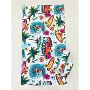 Serviette de plage promotionnelle AS0456 pour activités de plein air, durable et pratique - Product Image 1