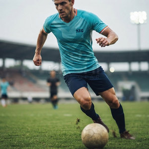 เสื้อฟุตบอลและกางเกงขาสั้นพิมพ์ลายรุ่นใหม่ ผ้าระบายอากาศแห้งเร็ว พร้อมสกรีนชื่อทีมตามสั่ง สำหรับการฝึกซ้อมและการแข่งขัน - Product Image 3