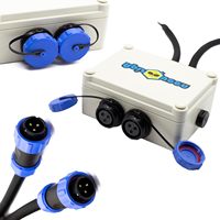 Moteur propulseur sous-marin 16V U2 en promotion avec une poussée de 3,4 kg, vitesse de 1 à 3 km/h, pour kayak de pêche, canoë, bateau RC, SUP, bouée intelligente, ROV