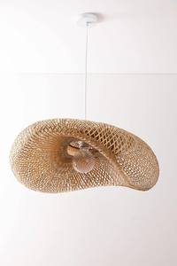 Wholesale Modern Traditional Home Decor Bamboo Rattan Lampshade Handmade Vintage Design Minimalist <b>Light</b> <b>Covers</b> OEM ODM Welcome - Product Image 5