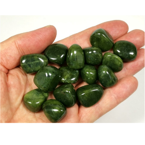 Pierre dégringolée Serpentine verte cristal naturel dégringolé guérison en vrac galet Agate pierre précieuse Reiki Chakra cristal en gros en vrac - Product Image 3