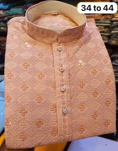 Stylish <b>Kurta</b> Pajama In Bulk By Wholesale Exporter Fabzone - Product Image 6