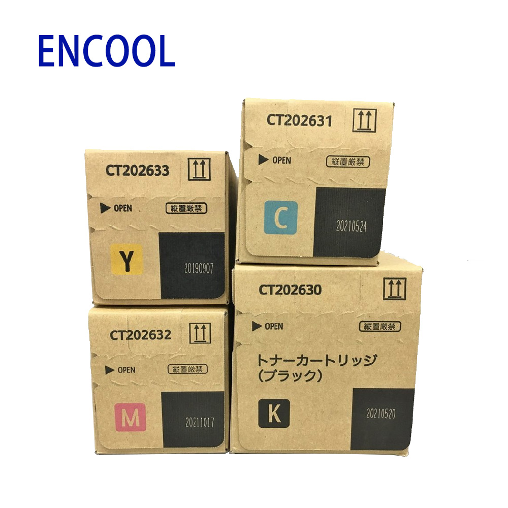 【4色6本】FUJIFILM　CT201360〜63（CT202674~76） Original CT202630 Toner Cartridge for Fuji Xerox Printers